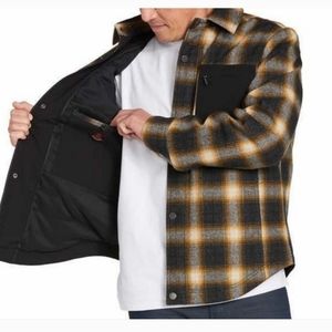 Pendleton Men’s Wool Blend Shirt Jacket nwt gray